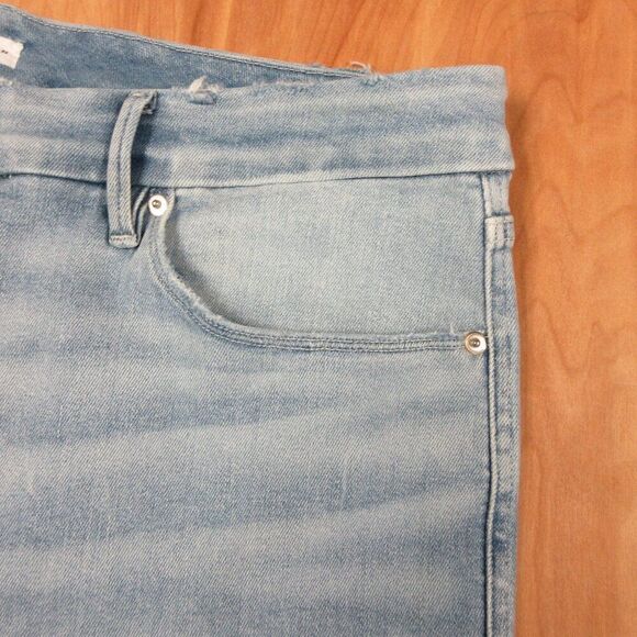 GOOD AMERICAN Good Curve Straight Light Compression Jeans Sz 18 Denim GCSTPB014T - Picture 5 of 16